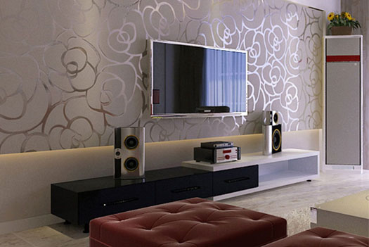 BEST HOME DECOR IDEAS USING WALLPAPERS